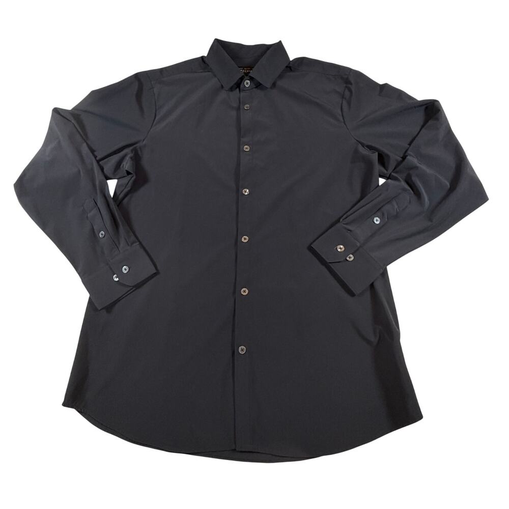 Mizzen + Main Leeward Lightweight Quick-Dry Trim Fit Fit Black Men’s Sz XL